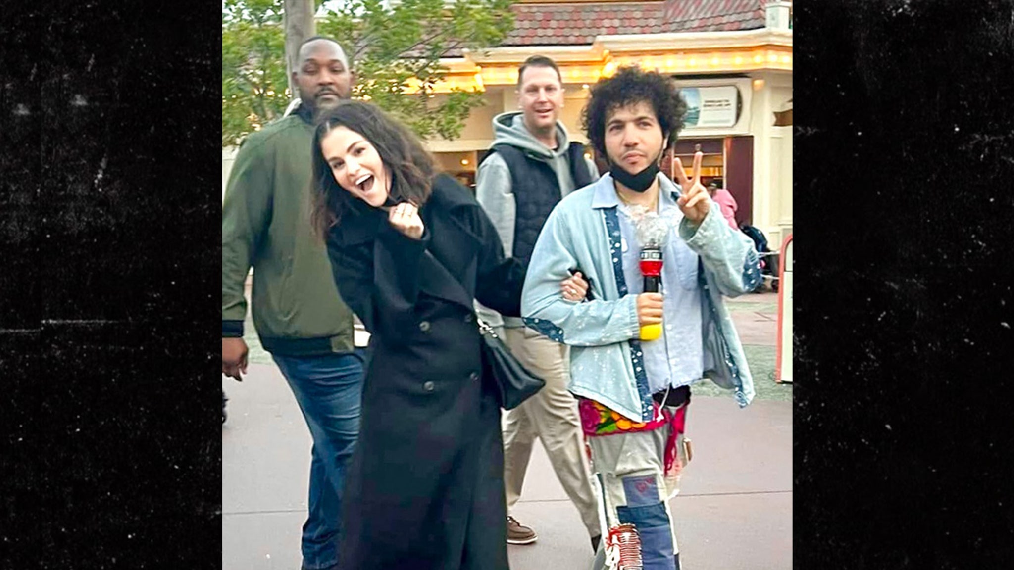 Selena Gomez and Benny Blanco picked up the selection of critics for Disneyland Trip