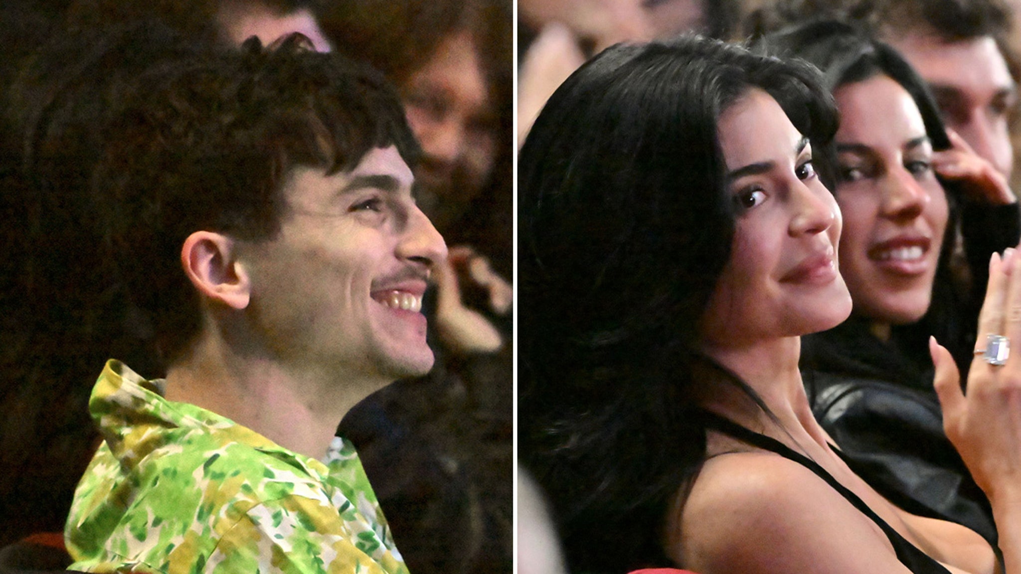 Kylie Jenner supports the friend Timothée Chalamet at the Santa Barbara Film Festival