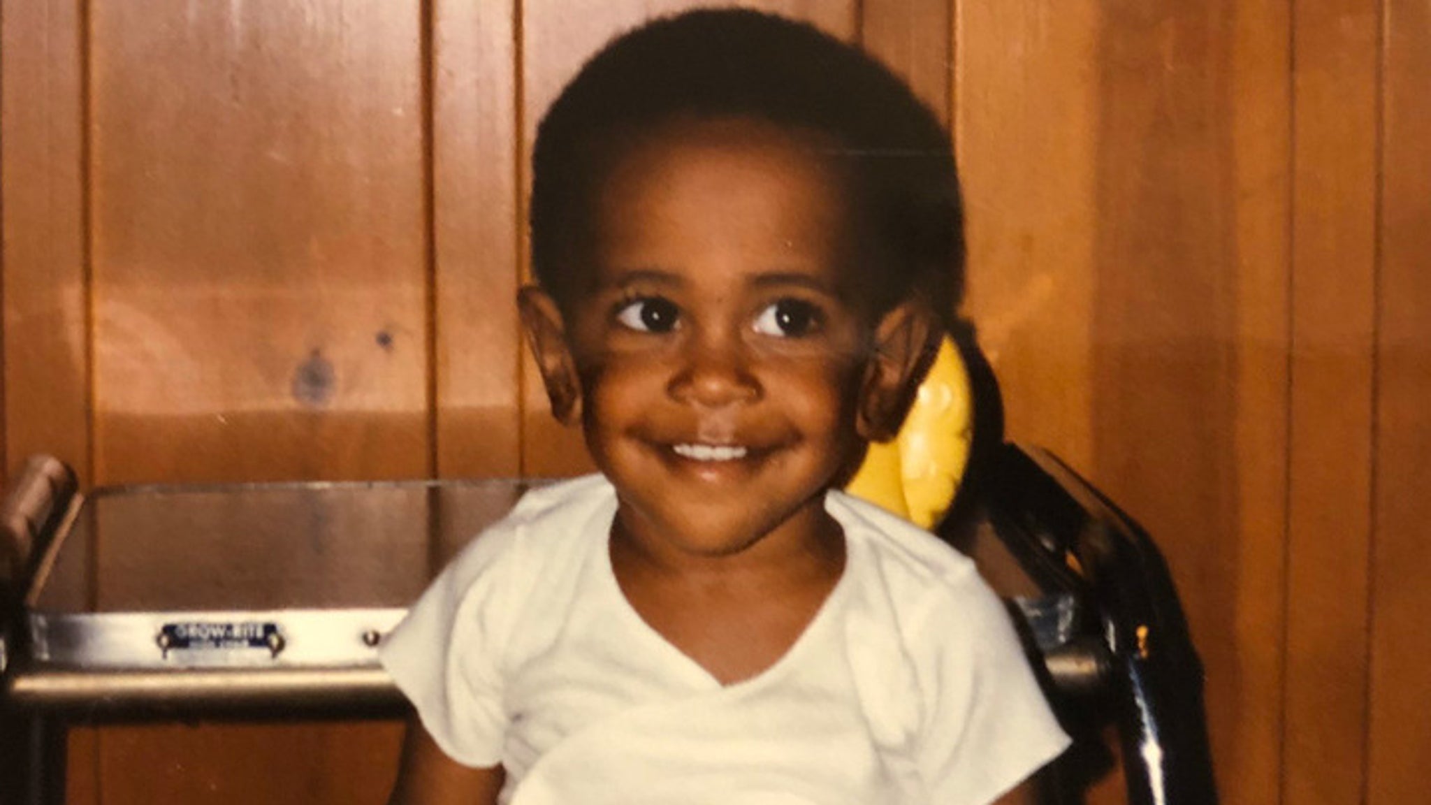 Guess the rapper in which rapper this sweet child was transformed!