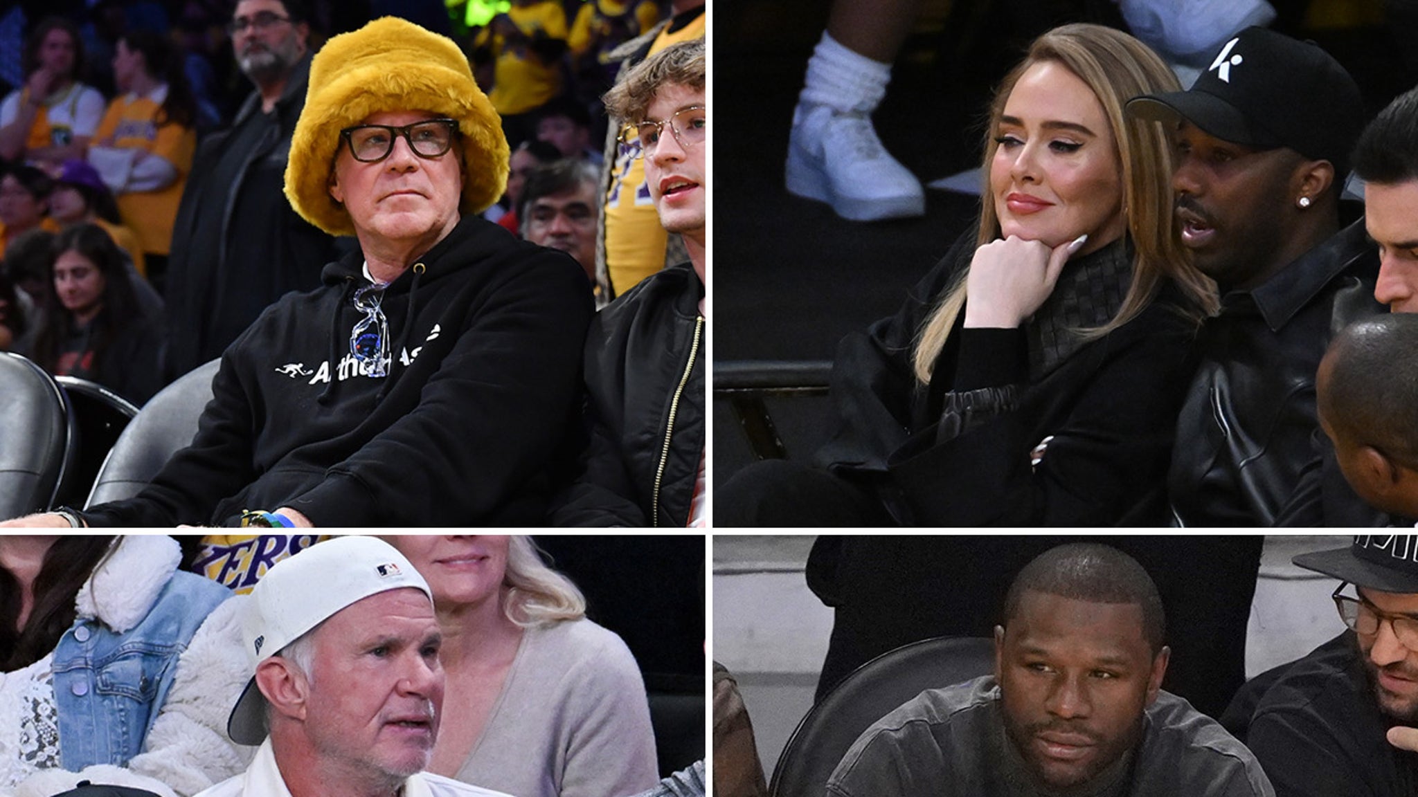 Luka Doncic Lakers debut draws Adele, Floyd Mayweather, celebrities