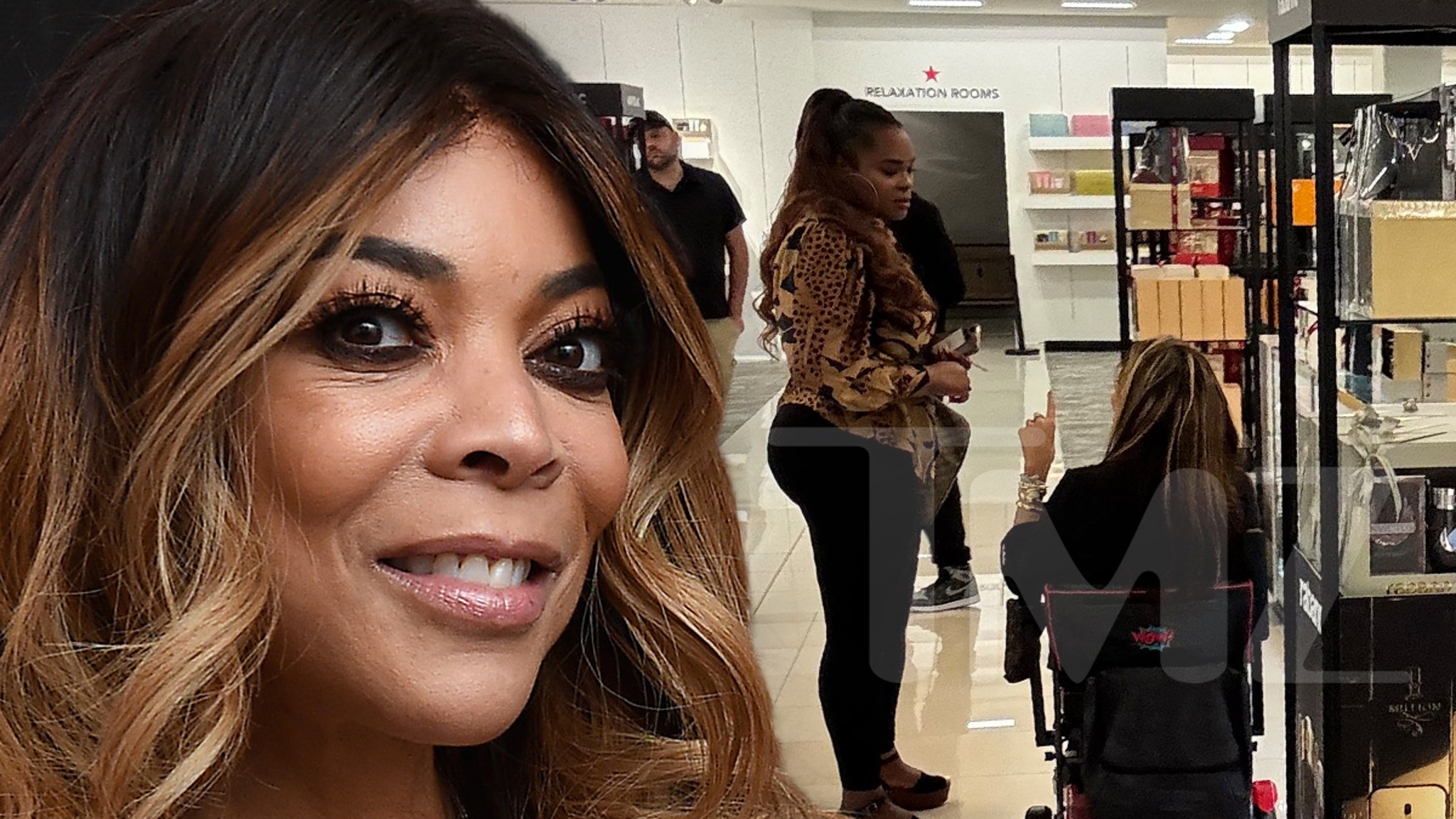 Wendy Williams goes shopping for Papa's birthday after landing in Miami