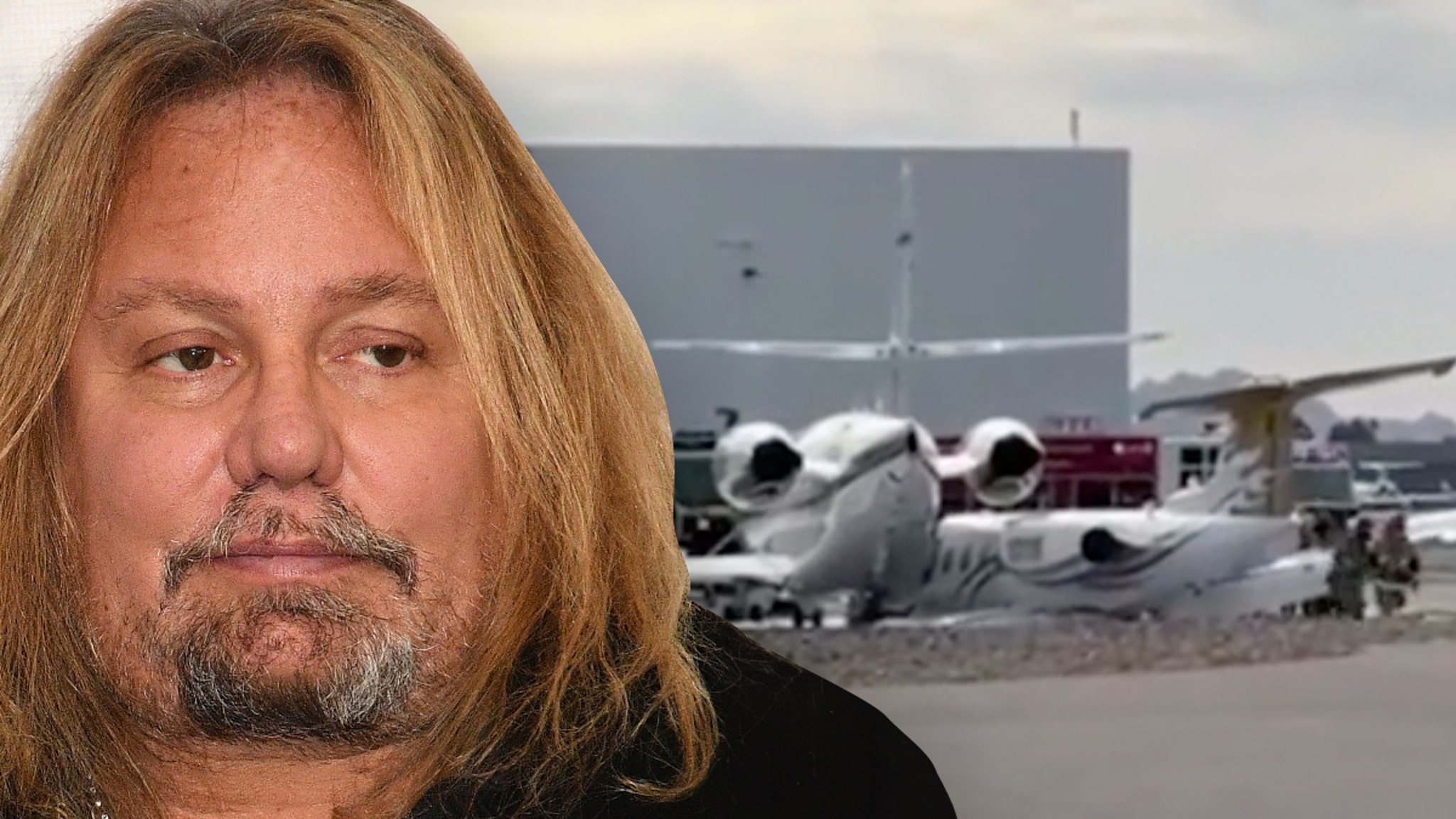 Vince Neil was not on the crashed jet because he extended the birthday party in Florida