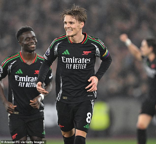 Martin Odegaard shoots warning to the rivals of the arsenal title and insists that he can still achieve a “bigger dream” despite Liverpool's successful leaders