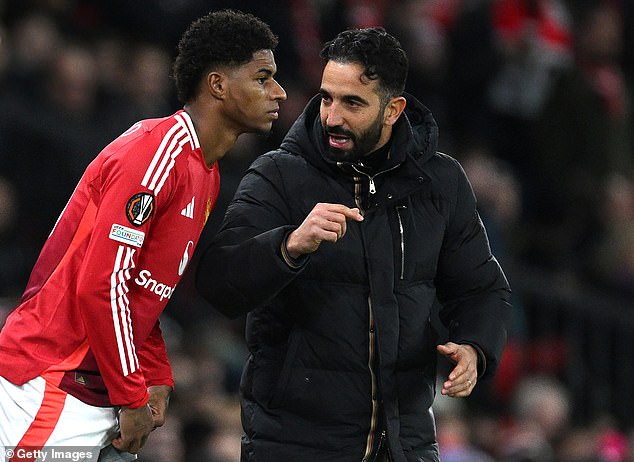 Reveaus: Marcus Rashford and Ruben Amorim 'fell only a few days after the arrival of the man United', as the 'professionalism' of the advance in the heated shock was questioned