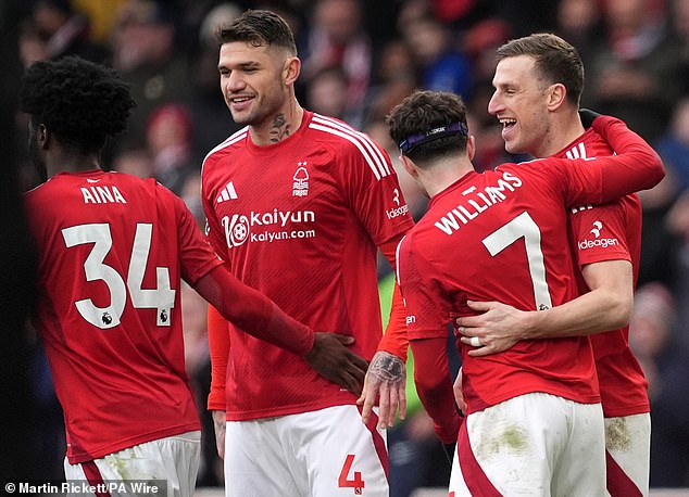 Nottingham Forest 7-0 Brighton: Chris Wood is a hat-trick in the demolition of seagulls, since the hosts record their greatest victory in the Premier League