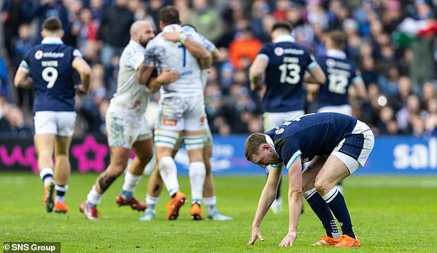 Finn smells his lines when Scotland trembling flirts with a disaster in the first game of the six nations against Italy