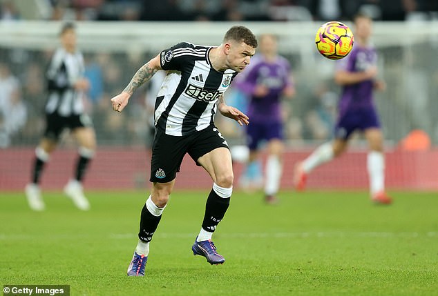 Newcastle Kieran Trippier's defender attracts the interest of Turks Galatasaray champions