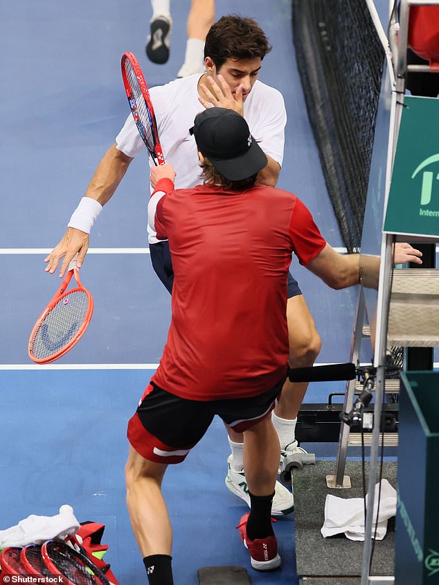 Davis Cup Belgium vs Chile: Tennis World in Arecroar while Star hits his shoulder on his opponent's face, and you will never guess who was disqualified by it.