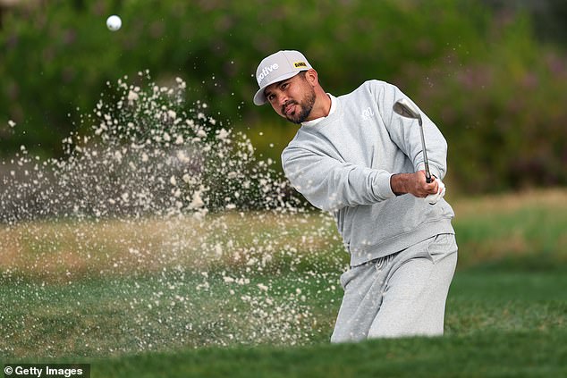 Australian golf star Jason Day is torn in crushing for her fashion choice in the upper tournament