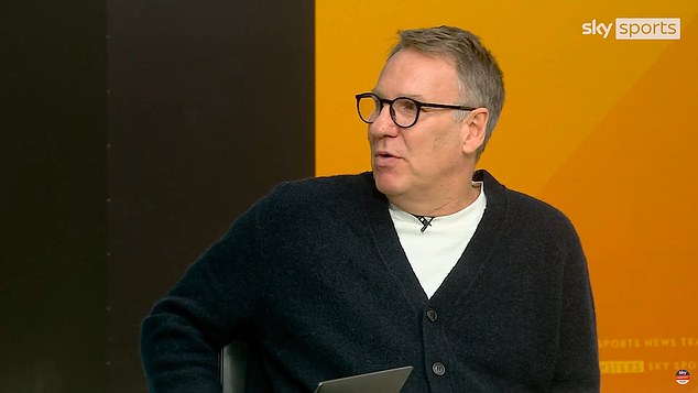 Paul Merson hits the Premier League club for the day of the deadline 'Panic Buy', since the former Arsenal star states that the firm of £ 50 million will not play '