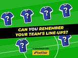 Play team sheet: Can you name the Everton team that beat Bournemouth 6-3 in a 2017 thriller?