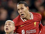 Virgil Van Dijk leaves fans in stitches while cheating Richarlison during the battle with the Tottenham striker in the semifinal clash of the Carabao Cup Liverpool