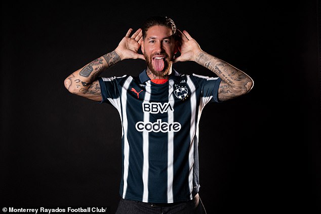 Sergio Ramos joins Monterrey and chooses a strange number of new shirt to celebrate his real career in Madrid