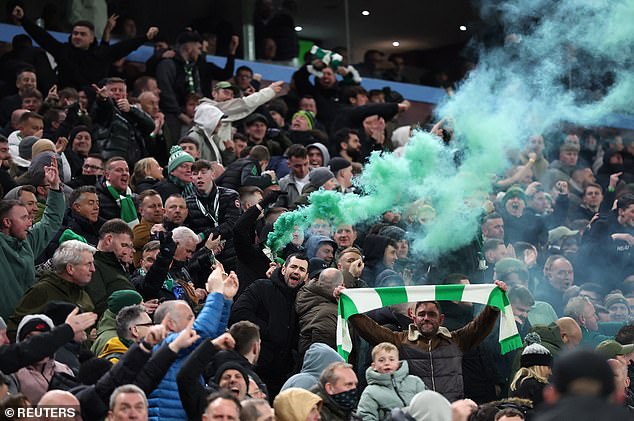 UEFA punishes Celtic after the Villa Park smoke bomb incident, but fans are authorized to travel to Bayern Munich