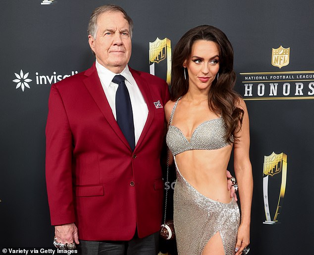 Bill Belichick's girlfriend, Jordon Hudson, feeds the fever of commitment to the blatant red carpet Instagram Post