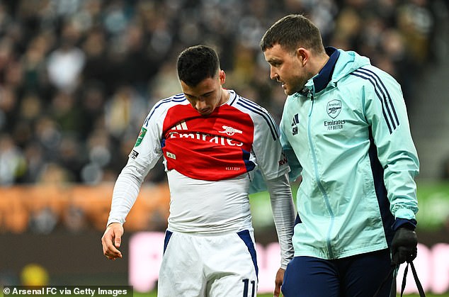 Revealed: How long “Gabriel Martinelli 'will be out of action' for after suffering the hamstrings against Newcastle, since the arsenal receives a blow of fresh injury?