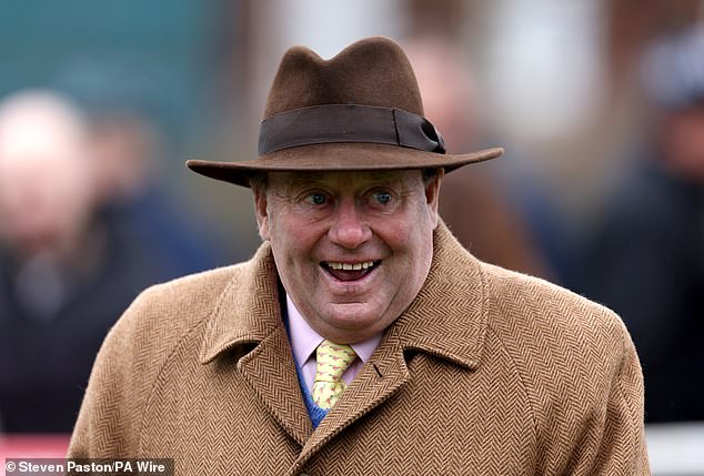 Nicky Henderson working in the Sir Gino Plan after Novice was denied the opportunity to compete on the Super Saturday card in Newbury before the Cheltenham Festival