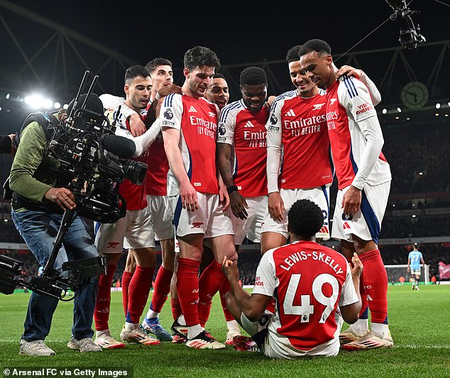 Myles Lewis -Skelly should be applauded by his ego, not persecuted by the celebration police … The Arsenal star has been unfairly attacked