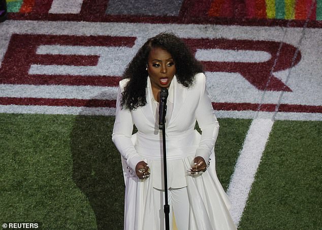 Ledisi stuns with an emotional performance of the Black National Anthem at the Super Bowl 2025 against Donald Trump