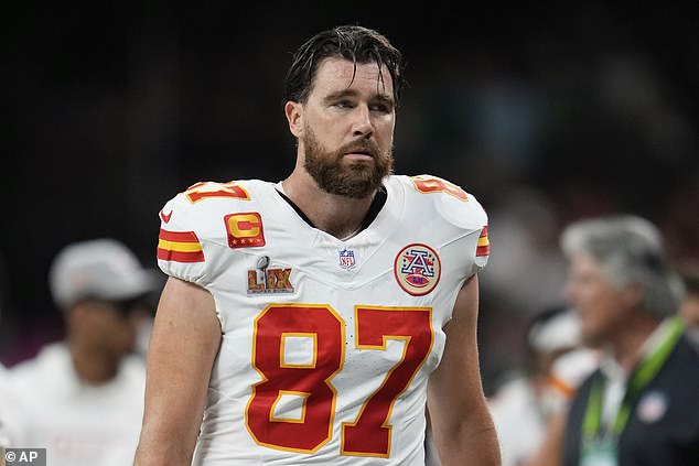 Travis Kelce Anonymous, since the bosses are humiliated by the Eagles in the Super Bowl 2025 days after Taylor Swift Night Night