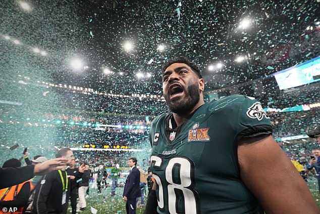 The Philadelphia Eagles star, Jordan Mailata, refuses to make a strange Super Bowl celebration while the Australian records his name in history