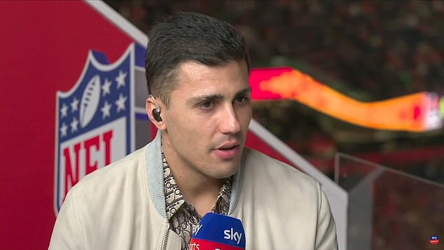 Rodri provides an injury update during the surprise appearance of the Super Bowl, and reveals how he makes his teammates in the city