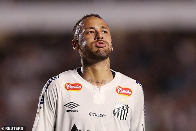 Fans are shocked by Neymar's miserable statistics since their first start since they joined the Santos Girl Club