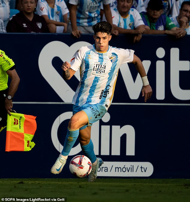 Newcastle will defeat Barcelona and Real Madrid with the signing of the 18 -year -old Malaga star Antonio Cordero this summer