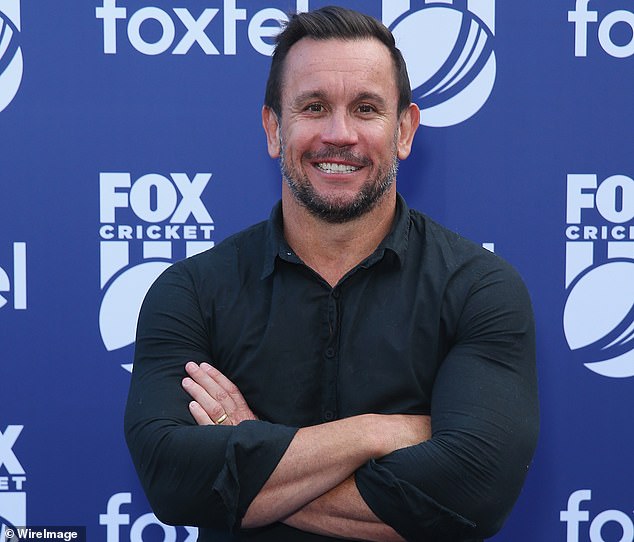 Announcer Matty Johns receives a warning about the 'dangerous' movement to train Newcastle Knights