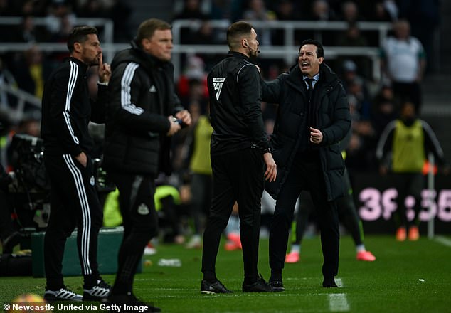 The official report reveals full details of Aston Villa and the tunnel fight of 20 Newcastle men, including groans about Newcastle Jason Tindall assistant with a What! hoodie