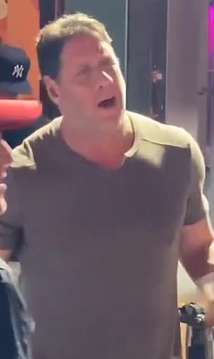 Pat Mahomes Mr. and John Rocker in angry confrontation in New Orleans in the rumored 'Rough N' Rowdy 'fight