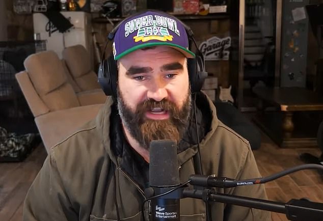 Jason Kelce reveals that Barstool's Super Bowl team became ill in 'Norovirus oysters' in New Orleans