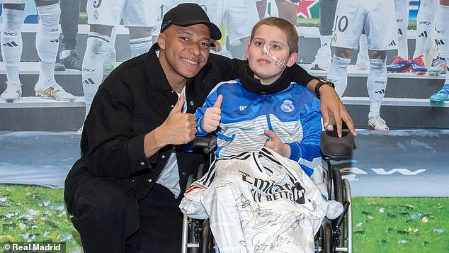 Kylian Mbappe pays tribute to Young Fan after his tragic death after a long battle with a terminal disease, a few days after fulfilling his dream of meeting the Real Madrid star