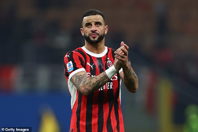 Kyle Walker says that moving to AC Milan has left it to “concentrate only on football” after leaving Lauryn Goodman's drama behind