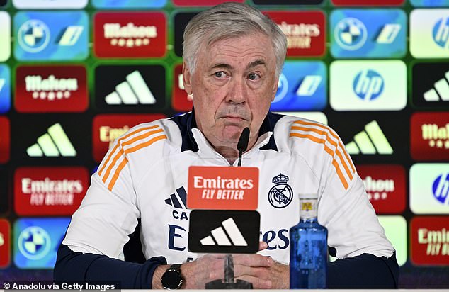 Carlo Ancelotti reacts to the transfer links of Saudi Arabia of Vinicius Jr only a few days after the Brazilian rejected a new Real Madrid contract offer