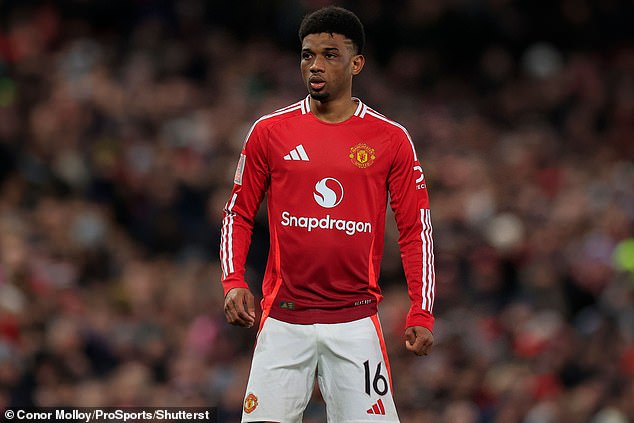 The Man United star, Amad Diallo, could be out for the season after suffering injuries in training, since Ruben Amorim is beaten with a devastating blow