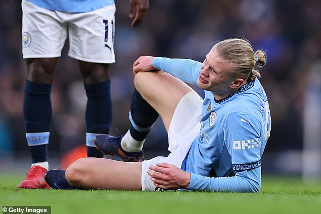 Man City suffers a scare of injuries while Erling Haaland lame in the closing stages of the 4-0 victory over Newcastle, only four days before the return match with Real Madrid