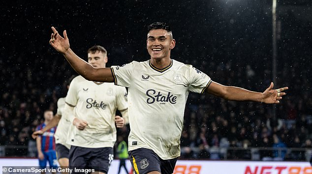 Crystal Palace 1-2 Everton: Charly Alcaraz produces the first goal of the toffee when the team of David Moyes Eke Out Win in Selhurst Park