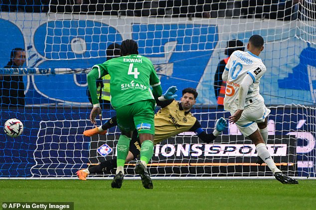 Mason Greenwood obtained the first goal since welcoming the second son with his partner Harriet Robson after moving to Marseille after the departure of Man United