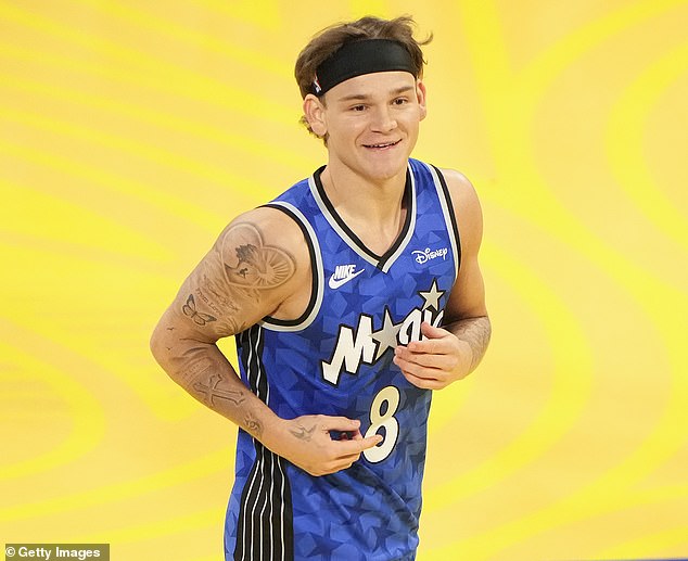 The NBA star, Mac McClung, performs a scandalous trick to win the Dunk Slam contest in Third Slam