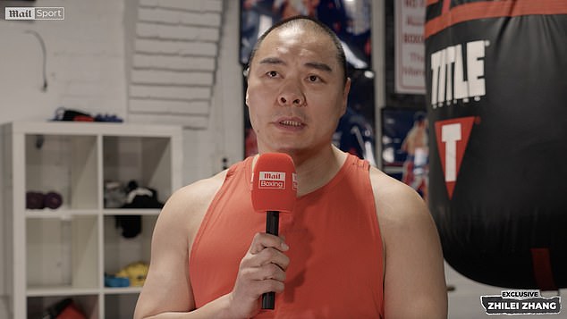 Inside the Zhilei Zhang camp: the heavyweight opens in the fight that almost kills him and why he can't see his family