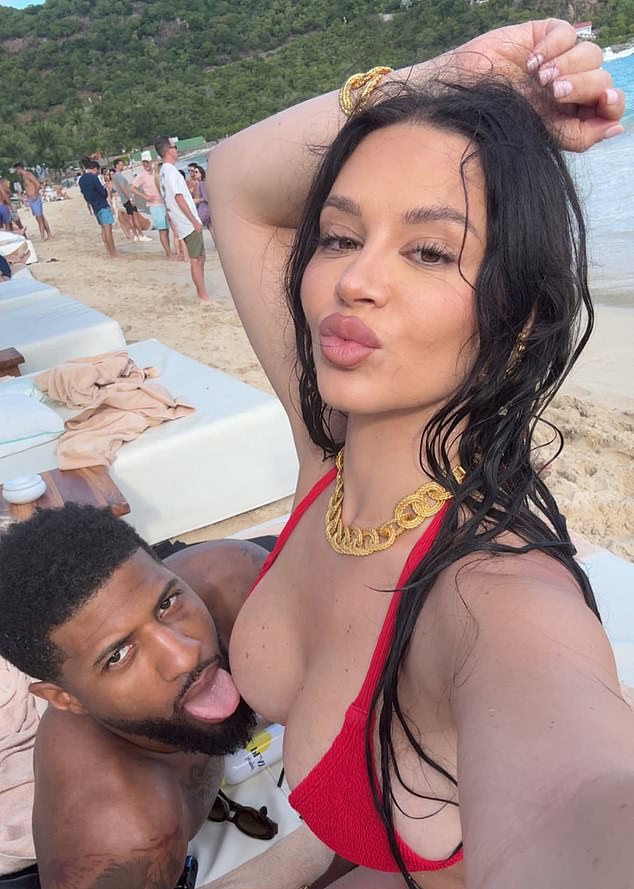 Fans hit Paul George for sharing sex holiday photos after the horror show in the last NBA game of the 76ers