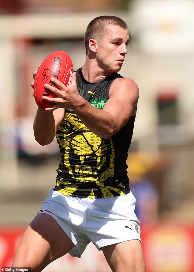 Richmond suffers a great blow when the draft selection no 1 Sam Lalor falls into a disgusting collision