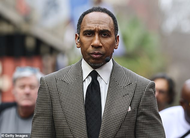 Stephen A. Smith criticizes transgender athletes for 'preparing the rights of women' while supporting Trump's ban and combines the fire of 2028 in Presidency