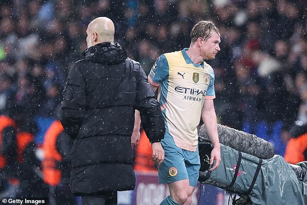 Pep Guardiola points out the end of the Kevin de Bruyne Man City race, since he admits that Star, 33, was not injured when he left him in the Real Madrid Bank, and thanks him for “what he has done”