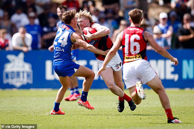 The AFL star with problems, Clayton Oliver, impresses Melbourne's demons after the year to forget