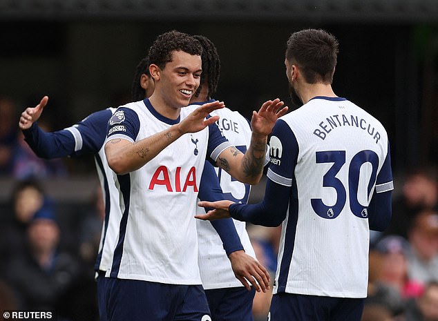 Ipswich 1-4 Tottenham: Brennan Johnson notes twice the first half as the Spurs Cruise to the third victory of the consecutive league