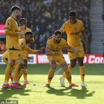 Bournemouth 0-1 Lobos: The 14th goal of the Matheus Cunha season moves visitors from the relegation zone against the cherries of 10 men