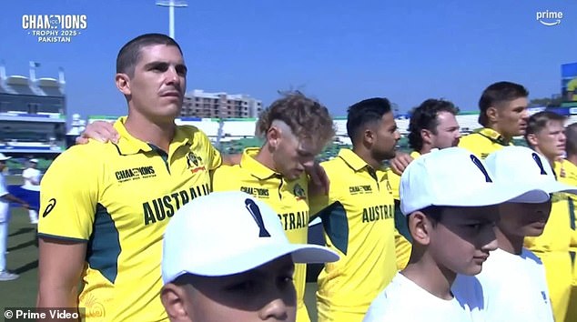 Fans are outraged by the incident of the National Anthem during the Australia-England Champions Trophy match