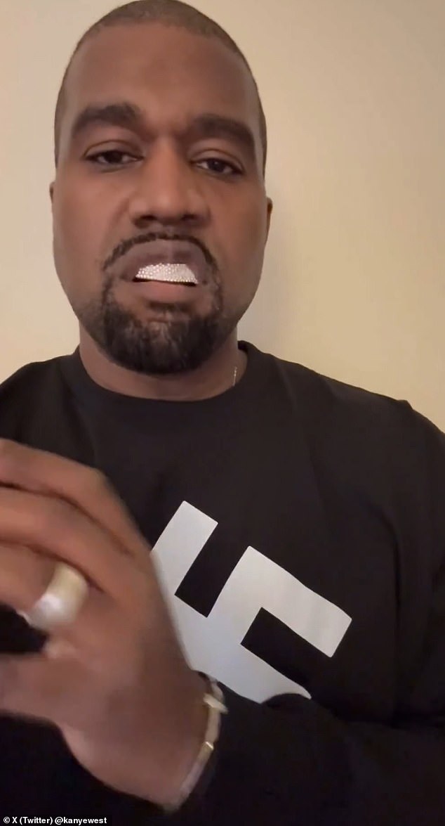 Kanye West-West-Clad Swastika Rips Dave Portnoy for calling his meme coins a 'scam': 'You try to play with my money'